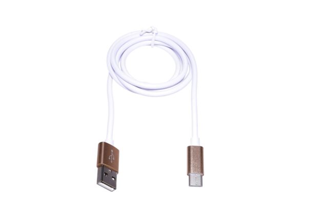 Extralink | USB - type C cable | for ANDROID smartphones, max. current 3A, 1m, white - imagine 4