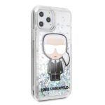 Karl Lagerfeld KLHCN58LGIRKL iPhone 11 Pro hardcase Glitter Iridescent Ikonik - imagine 5