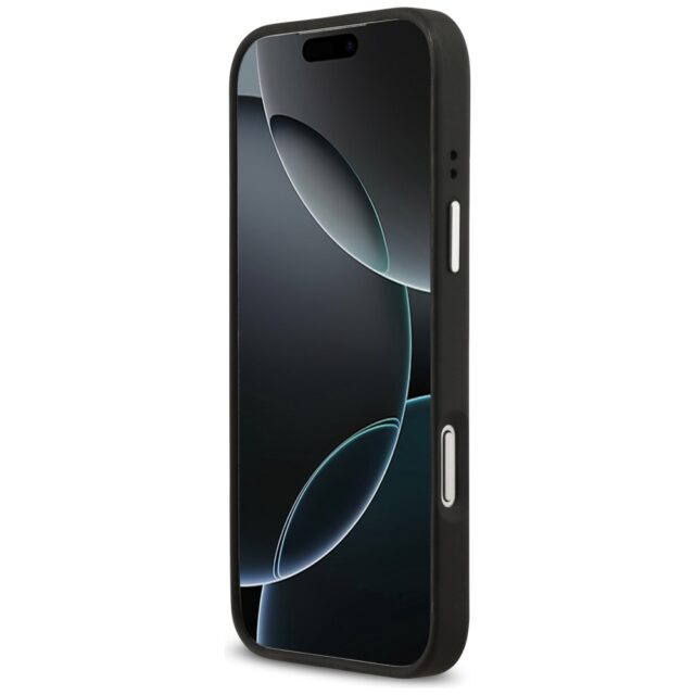 Case Guess Grained Big 4G Classic Logo for iPhone 17 Pro Max black - imagine 5