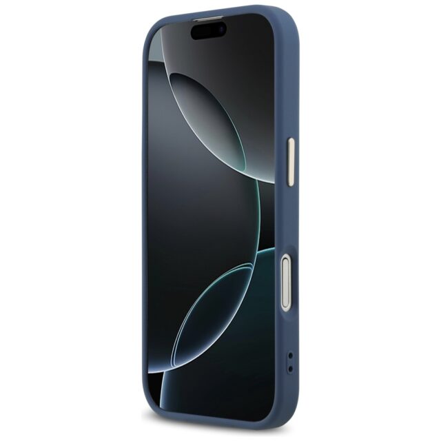 Case Guess 4G Big 4G Classic Logo for iPhone 17 blue gold - imagine 5