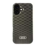 Audi IML Stitching Pattern MagSafe iPhone 16 6.1" black hardcase AU-IMLMIP16-Q5/D3-BK