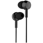 USAMS Stereo Headphones EP-12 black HSEP1201 3.5mm jack