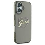 Guess GUHCP16MHCHGSPK iPhone 16 Plus6.7" black hardcase IML Heart - imagine 4