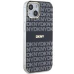 DKNY DKHMP15MHRHSEK iPhone 15 Plus / 14 Plus 6.7 inch black hardcase IML Mono & Stripe MagSafe - imagine 4