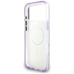 Karl Lagerfeld IML Aquarelle Karl & Choupette & Logo MagSafe Case for iPhone 17 Pro Max Purple - imagine 7