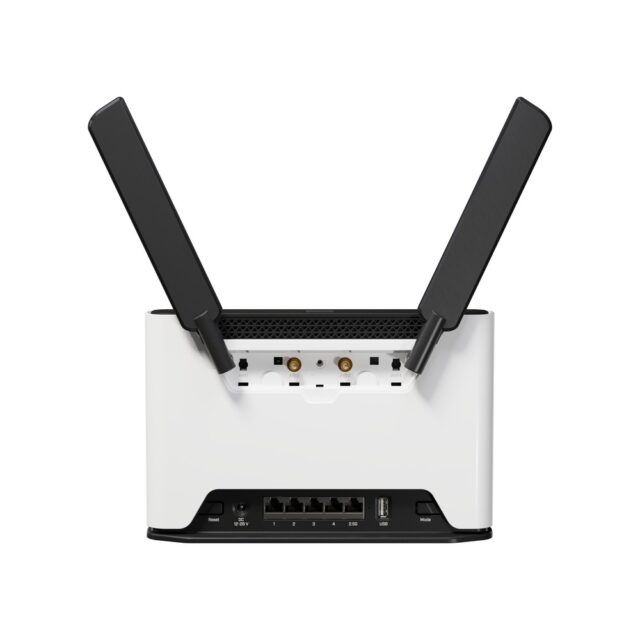 MikroTik Chateau LTE18 ax | LTE Router | S53UG+5HaxD2HaxD-TC&EG18-EA, Wi-Fi 6, 4x RJ45 1000Mb/s, 1x RJ45 2.5Gb/s - imagine 3