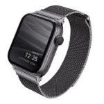UNIQ Dante Strap Apple Watch Series 1/2/3/4/5/6/7/8/SE/SE2/SE3 42/44/45mm Stainless Steel graphite
