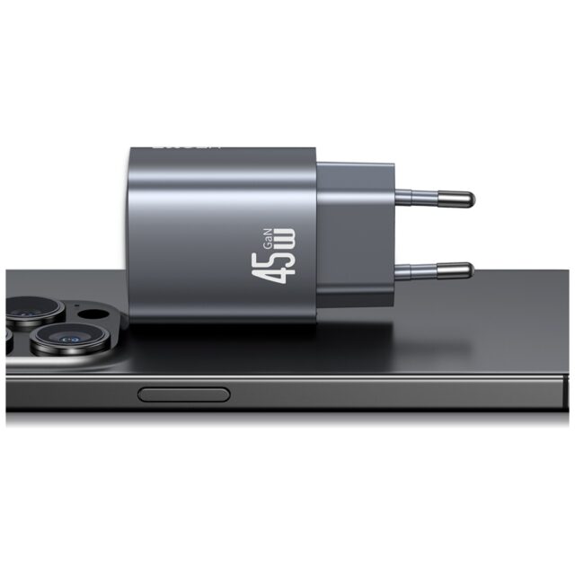 Wall charger USAMS CC305 T66 45W GaN 2xUSB-C tarnish - imagine 8