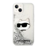 Karl Lagerfeld KLHCP14MLNCHCS iPhone 14 Plus / 15 Plus 6,7" silver hardcase Glitter Choupette - imagine 3