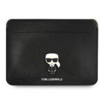 Karl Lagerfeld Sleeve KLCS14PISFBK 13/14" black Saffiano Ikonik Karl