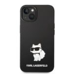 Karl Lagerfeld KLHCP14MSNCHBCK iPhone 14 Plus / 15 Plus 6,7" hardcase black Silicone Choupette - imagine 3