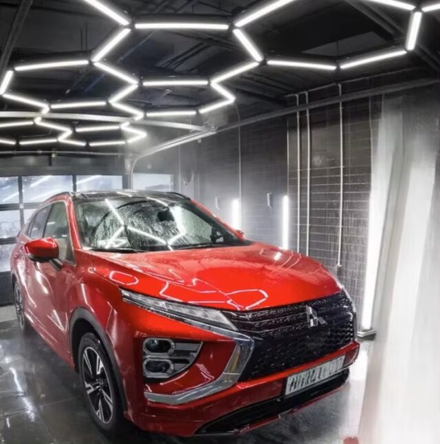 Extralink Hexagon Panel | LED RGB Lighting | 236X420 - imagine 3