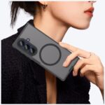 Case Beline MagSafe for Samsung Galaxy Z  Fold7 black - imagine 2