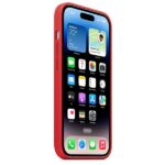 Case Apple MPTR3ZM/A iPhone 14 Pro Max 6,7" MagSafe red Silicone Case - imagine 3