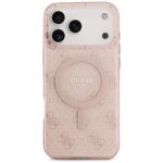 Guess IML 4G Background MagSafe Case for iPhone 17 Pro Max Pink - imagine 3