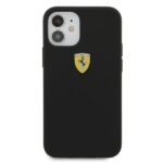 Ferrari FESSIHCP12SBK iPhone 12 mini 5,4" black hardcase On Track Silicone - imagine 3