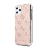 Guess GUHCN58PCU4GLPI iPhone 11 Pror pink hard case 4G Glitter - imagine 2