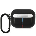 BMW BMAP22PVTK AirPods Pro cover black Leather Curved Line - imagine 2