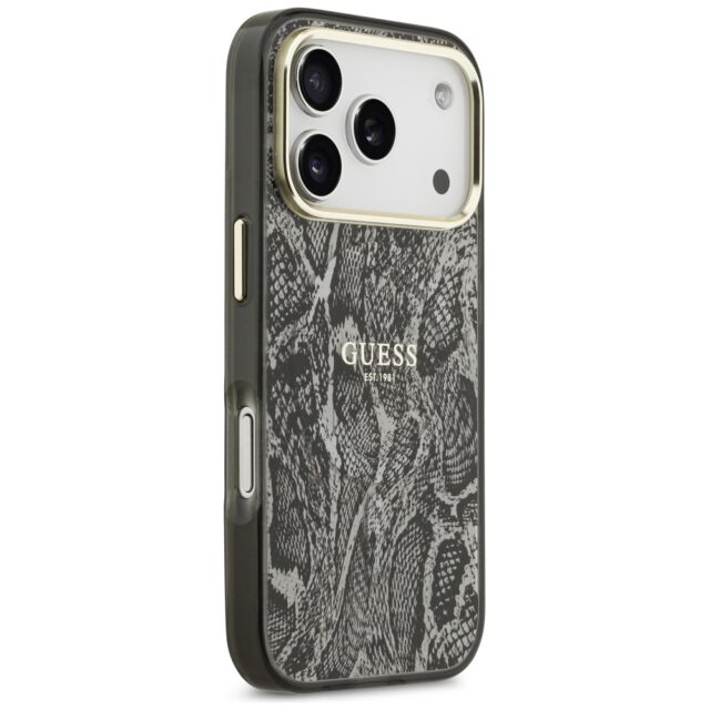 Guess Python Pattern MagSafe Case for iPhone 17 Pro Black - imagine 4
