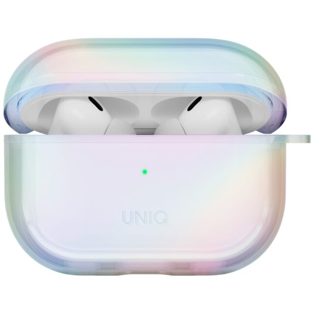 Case UNIQ Iridescia for AirPods Pro 2 Hang Case holo quartz - imagine 2