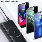 USAMS power bank PB62 10000mAh 20W QC3.0+PD magnetic wireless Fast Charge blue 10KCD17104 (US-CD171) - imagine 7