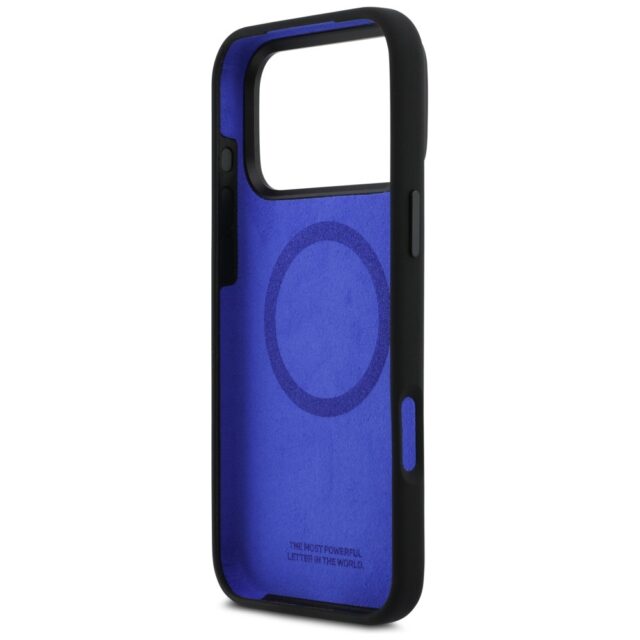 BMW M Silicon Vertical Logo MagSafe Case for iPhone 17 Pro Max Black - imagine 7