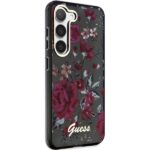 Guess GUHCS23MHCFWSA S23+ S916 khaki hardcase Flower Collection - imagine 4