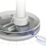 AWEI Mini Desk Fan F29 black - imagine 3