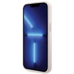 Guess GUHCP13MP4TDSCPP iPhone 13 / 14 / 15 6.1" pink hardcase Crossbody 4G Metal Logo - imagine 5