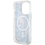 Guess GUHMP14LHLEOPWB iPhone 14 Pro 6.1" blue hardcase Leopard MagSafe - imagine 7