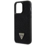 Guess GUHCP14XHDGTPK iPhone 14 Pro Max 6.7" black hardcase Rhinestone Triangle - imagine 6
