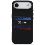BMW M Silicon Horizontal Line MagSafe Case for iPhone Air Black - imagine 3