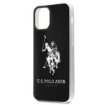 US Polo USHCP12STPUHRBK iPhone 12 mini 5,4" black Shiny Big Logo - imagine 4