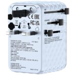 Verbatim Travel Adapter EU/UK/US GaN   2xUSB-C/2xUSB-A/1xUSB-C PD 100W blue 30192 - imagine 5