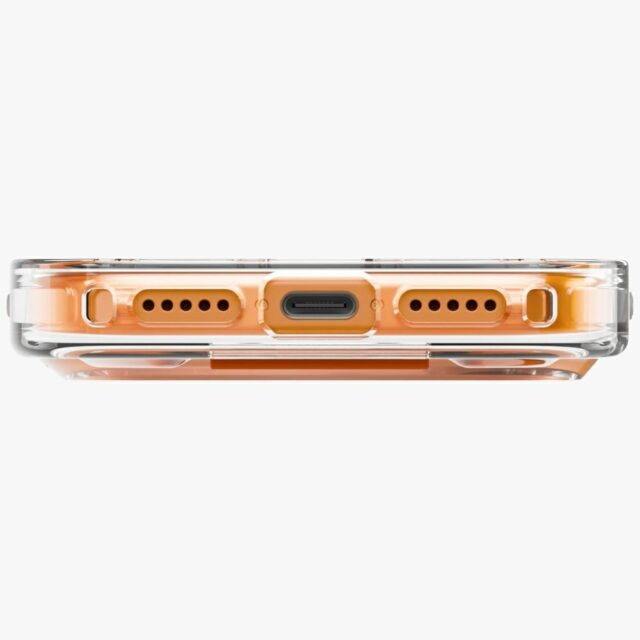 UNIQ Heldro Air Case for iPhone 17 Pro Max Magclick Charging Orange - imagine 4