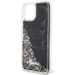 Guess GUHCP14SLCSGSGK iPhone 14 / 15 / 13 6.1" black hardcase Liquid Glitter Marble - imagine 6