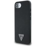 Case Guess Grained Triangle MagSafe for iPhone 16e black - imagine 2