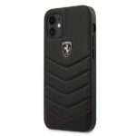 Ferrari FEHQUHCP12SBK iPhone 12 mini 5,4" black hardcase Off Track Quilted