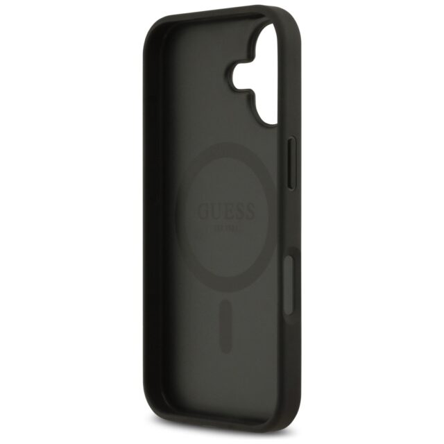 Case Guess 4G Circle Classic Logo MagSafe for iPhone 17 black - imagine 7