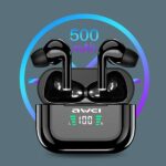 AWEI Bluetooth 5.1 T29P TWS headphones + docking station black - imagine 8