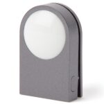 Lexon Lucie LED Clip dark gray/gun LL121X