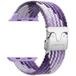 Beline Woven Nylon Parachute Strap for Apple Watch 42/44/45/49mm Purple