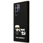 Karl Lagerfeld KLHCS22LSSKCK S22 UltraS908 hardcase black Silicone Karl & Choupette - imagine 2