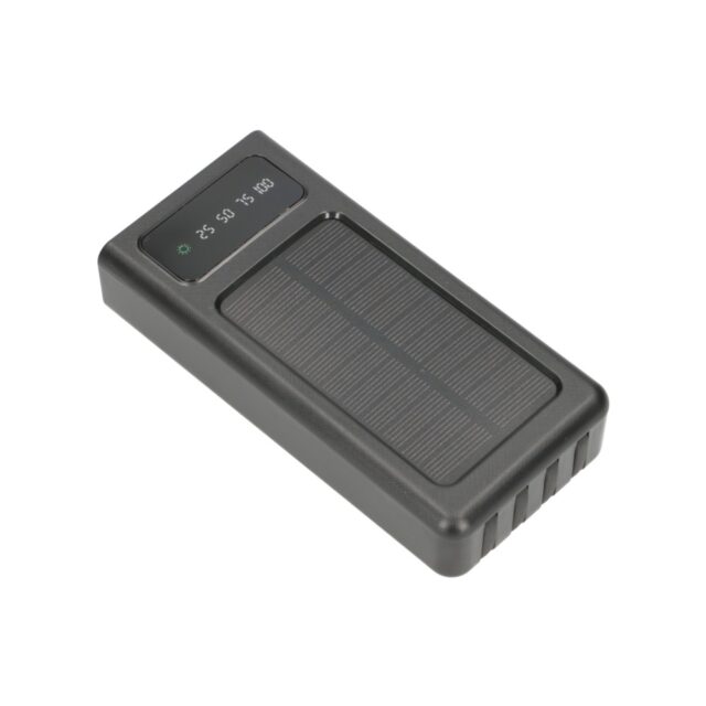Extralink EPB-092 20000mAh Black | Powerbank | Solar Power bank, USB-C - imagine 8