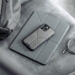 UNIQ Moven Case iPad 10.2" (2021/2020/2019) charcoal grey - imagine 10