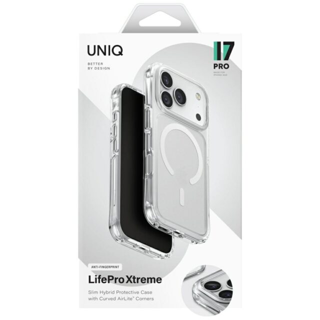 UNIQ LifePro Xtreme Case for iPhone 17 Pro Magclick Charging Transparent - imagine 6