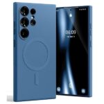 Mercury MagSafe Semi-Silicone Sam S24Ultra S928 blue