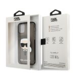 Karl Lagerfeld KLHCP13MKHTUGLB iPhone 13 / 14 / 15 6,1" black hardcase Glitter Karl`s Head - imagine 8