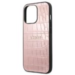 Guess GUHCP13XPCRBPI iPhone 13 Pro Max 6,7" pink Croco Strap Collection - imagine 6