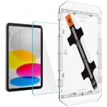 Spigen Glas.TR iPad 10.9 2022 "EZ FIT" tempered glass with frame AGL05554 - imagine 3